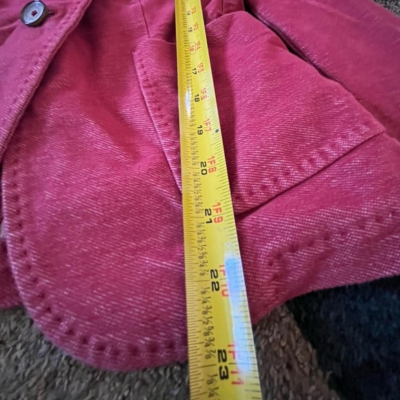 Massimo Dutti Red and Pink Tailored Blazer - Picture 6 of 7